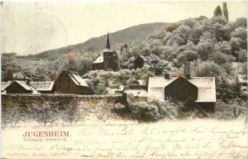 Jugenheim - Schnee Partie -734304