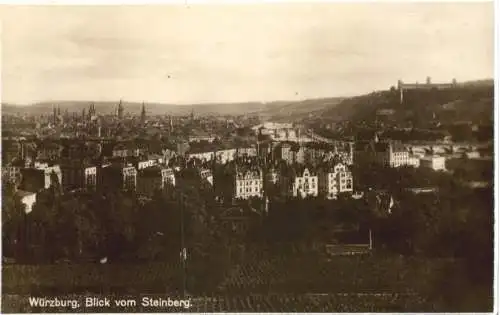 Würzburg - Blick vom Steinberg -734472
