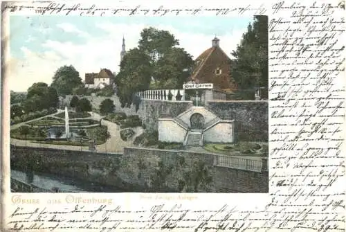 Gruss aus Offenburg - Neue Zwinger Anlagen -734546