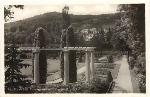 Bad Kissingen - Rosengarten mit Fürstenhof -734448