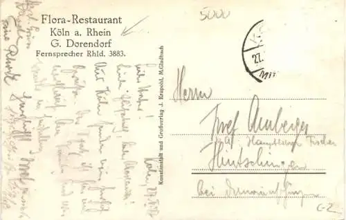 Köln - Flora Kaskaden -734644