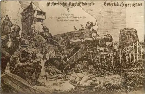 Deggendorf - Belagerung im Jahre 1430 -734724
