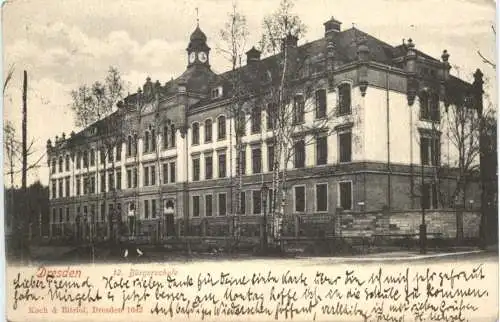 Dresden - 12. Bürgerschule -734952