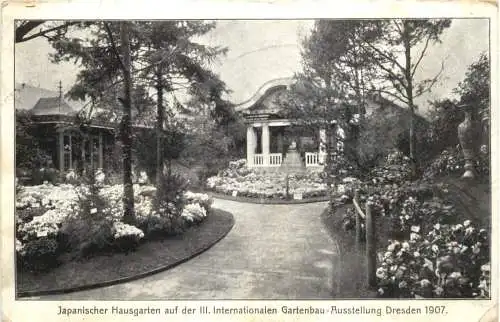 Dresden - Gartenbau Ausstellung 1907 -734858