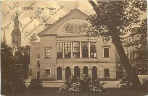 Leipzig - Altes Theater -735040