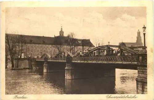 Breslau - Universitätsbrücke -735146