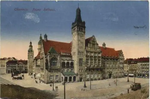 Chemnitz - Neues Rathaus -735110