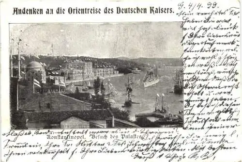 Konstantinopel - Andenken an die Orientreise des Deutschen Kaisers -735202