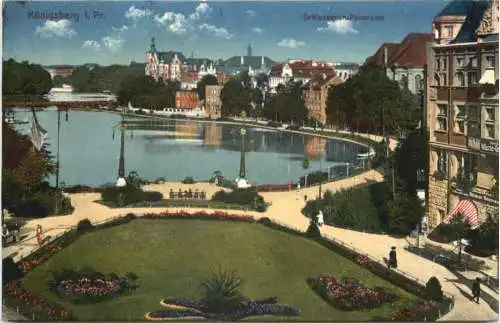 Königsberg in Preussen - Schlossteich Panorama -735208