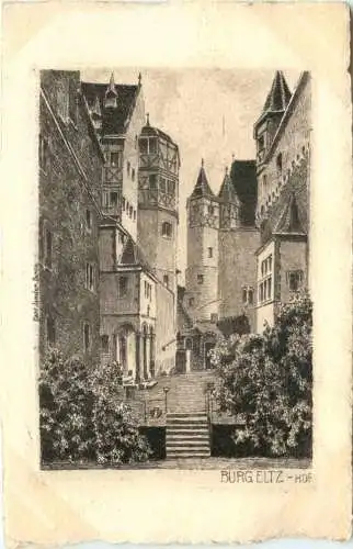 Burg Eltz - Radierung -735260