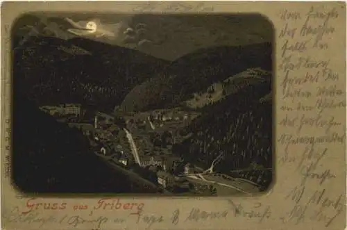 Gruss aus Triberg - Litho -735596