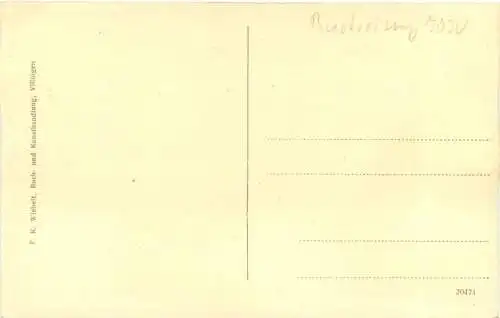 Villingen nach Merian 1650 -735294