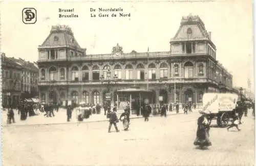 Bruxelles - La Gare du Nord - Feldpost -735726