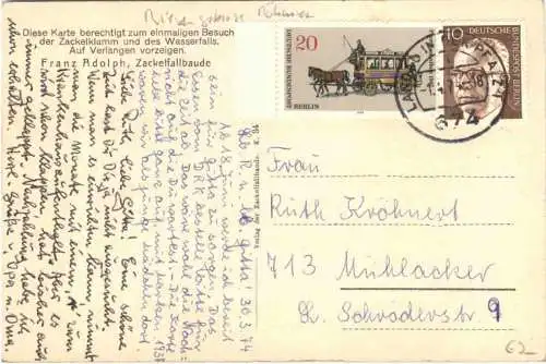 Riesengebirge - Zackelfalklamm -735792