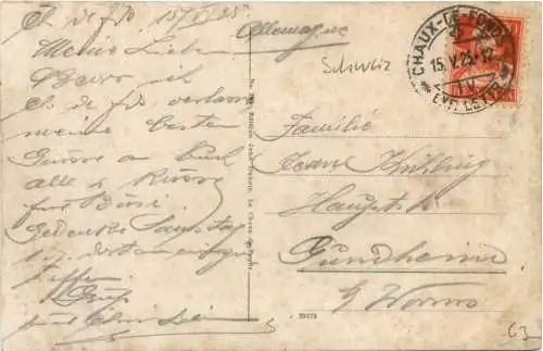 La Chaux de Fonds - Rue Leopold Robert -735856