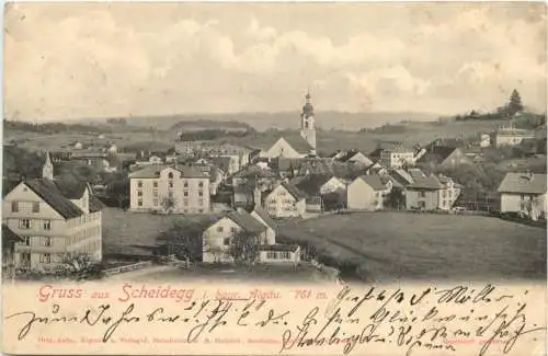 Gruss aus Scheidegg Allgäu -735882