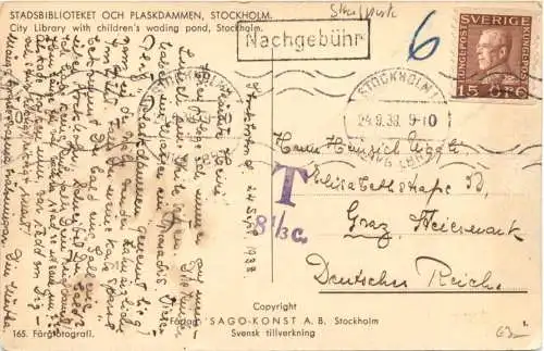 Stockholm - Stadsbiblioteket -735800