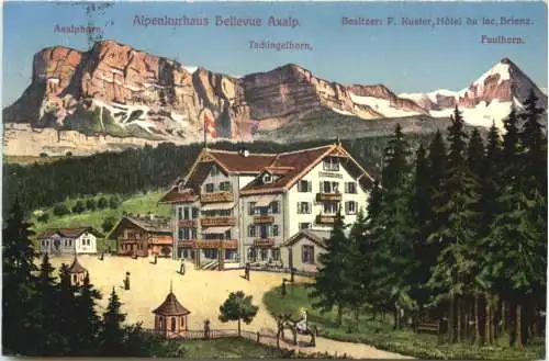 Alpenkurhaus Bellevue Axalp -735858