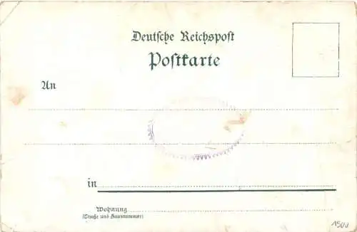 Gruß vom Gasthof zum Kottmarwald - Litho -736214