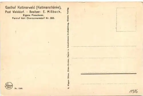 Gasthof Kottmarschänke - Kottmarwald -736254