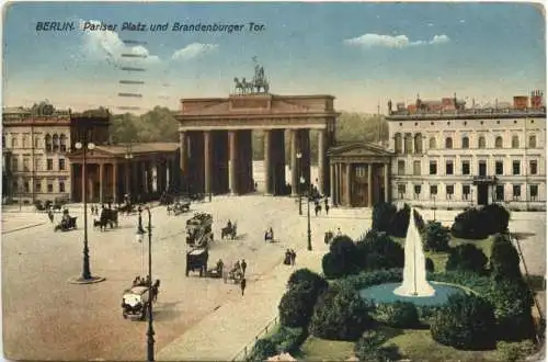 Berlin - Brandenburger Tor -736016