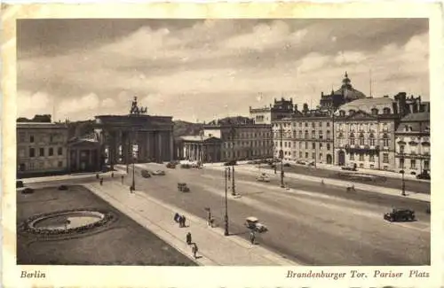Berlin - Brandenburger Tor -736050