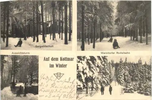 Walddorf in Sachsen - Kottmar im Winter -736528