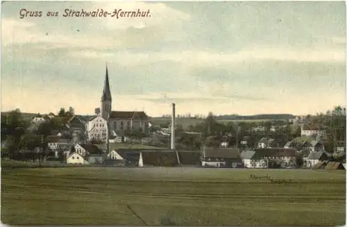 Gruss aus Strahwalde - Herrnhut -736626