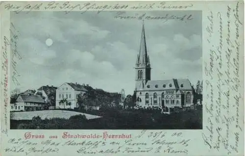 Gruss aus Strahwalde - Herrnhut -736620