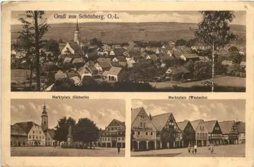 Gruss aus Schönberg Oberlausitz - Schlesien -736772