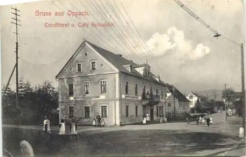 Gruss aus Oppach - Conditorei Schneider -737056