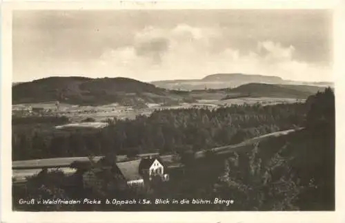 Oppach in Sachsen - Gruss au dem Gathaus zum Waldfrieden -737170