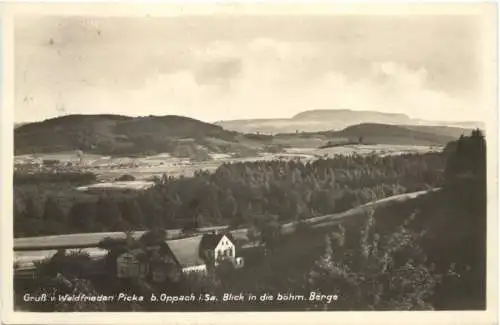 Oppach in Sachsen - Gruss au dem Gathaus zum Waldfrieden -737168