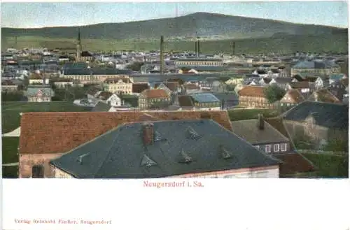 Neugersdorf in Sachsen - REliefkarte -737500