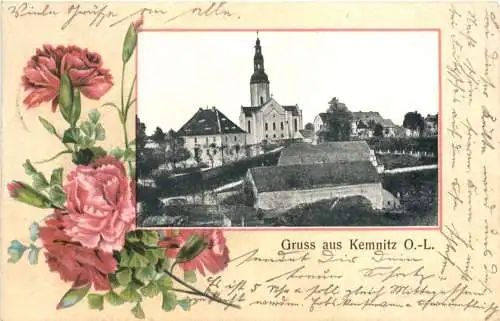 Gruss aus Kemnitz - Litho - Bernstadt -737652