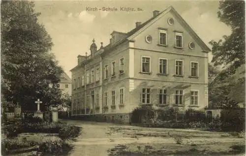 Kittlitz bei Löbau - Kirch-Schule -737734