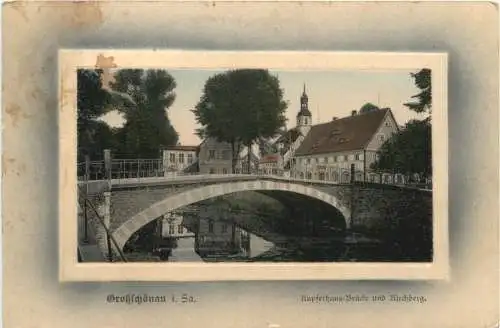 Großschönau - Kupferhaus Brücke und Kirchberg -738036