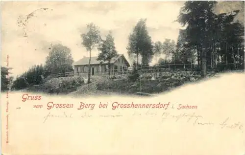 Gruss vom Grossen Berg bei Grosshennersdorf in Sachsen -738238