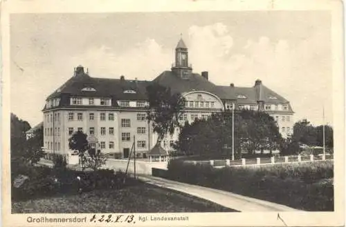Grosshennersdorf in Sachsen - Kgl. Landesanstalt -738400