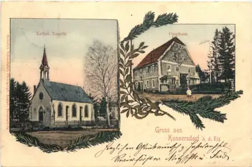 Gruss aus Kunnersdorf - Forsthaus -738686