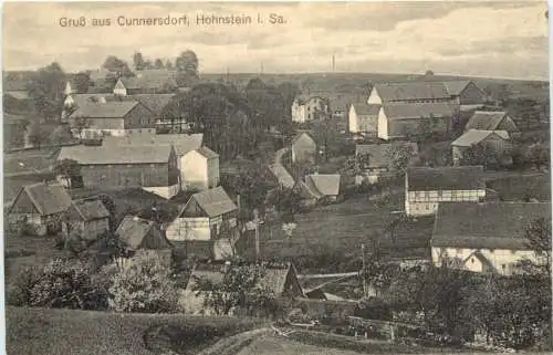 Gruss aus Cunnersdorf - Hohnstein in Sachsen -738704