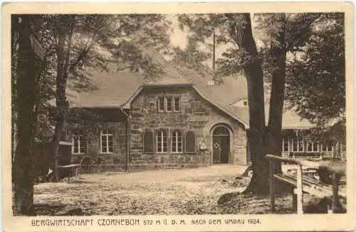Bergwirtschaft Czorneboh nach dem Umbau 1924 -738792