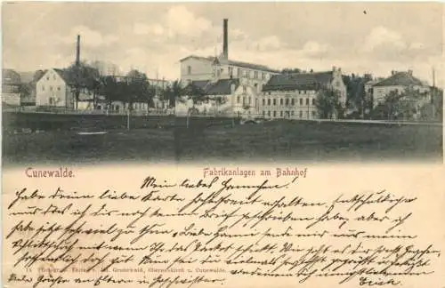 Cunewlade - Fabrikanlagen am Bahnhof -738832