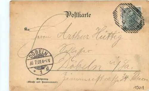 Georgswalde - Gruss aus Neumannns Neue Welt - Butterberg - Litho -738814