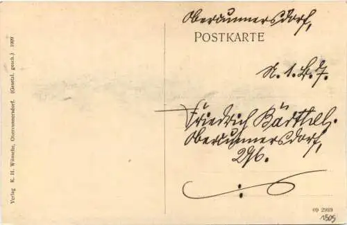 Obercunnersdorf in Sachsen - Fabriketablissemement Gebr. Wicke -738838