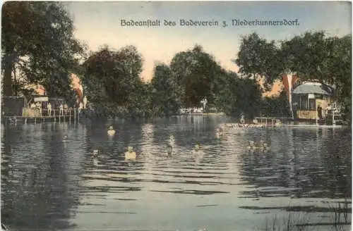 Niedercunnersdorf bei Löbau - Badeanstalt des Badeverein -739136