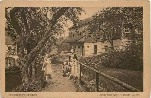 Niedercunnersdorf bei Löbau - Partie bei der Niedermühle -739144