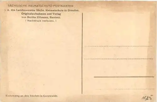 Cunewalde in Sachsen - Eichenweg an den Teichen -739236