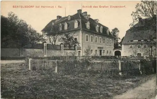 Berthelsdorf bei Herrnhut - Schloss des Grafen Zinzendorf -739402
