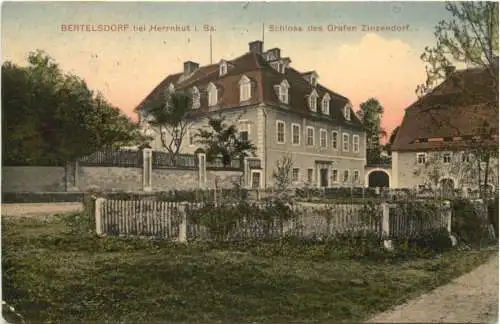 Berthelsdorf bei Herrnhut - Schloss des Grafen Zinzendorf -739404